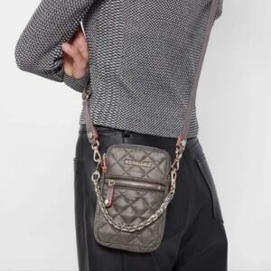 MZ Wallace Quilted Crossbody Bag